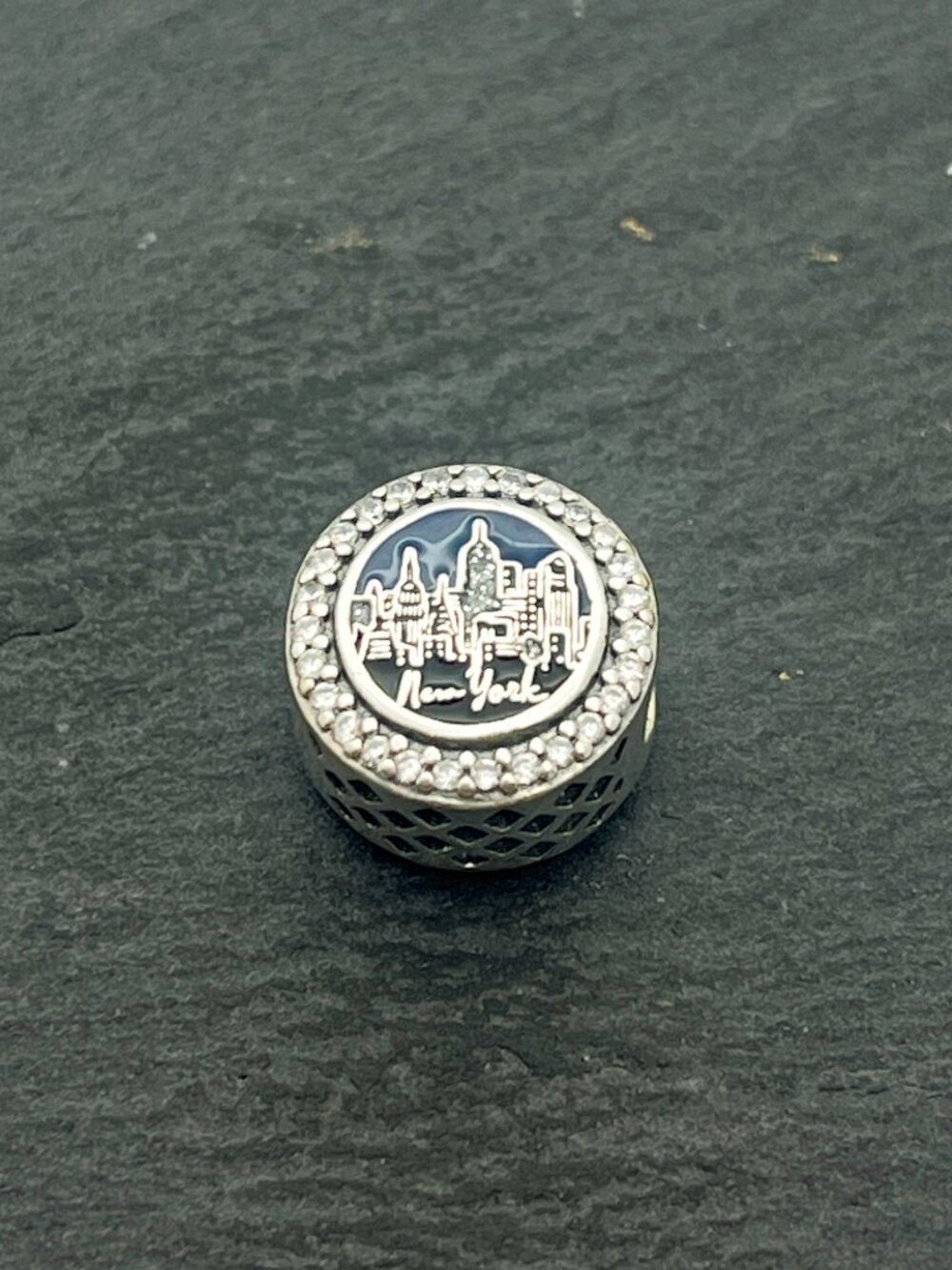 Pandora New York City Exclusive Charm Sterling Silver Bead Charm